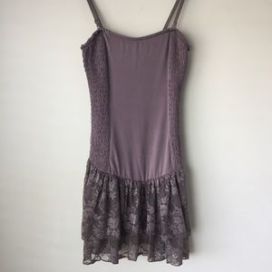 Free People Slip Dress with lace detail